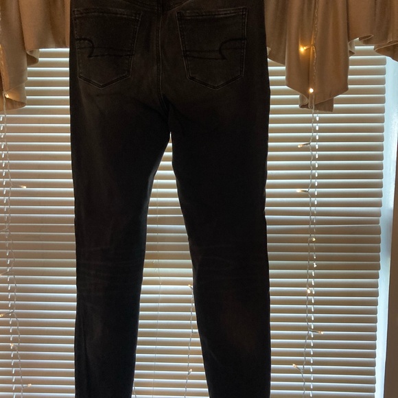 American Eagle Outfitters Jeans Size 10 LONG HI-Rise Jeggings - Picture 3 of 7
